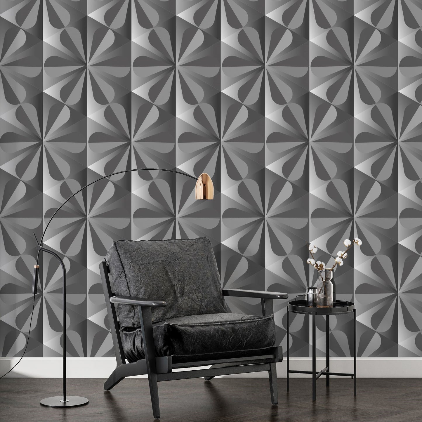 Geometric flower
