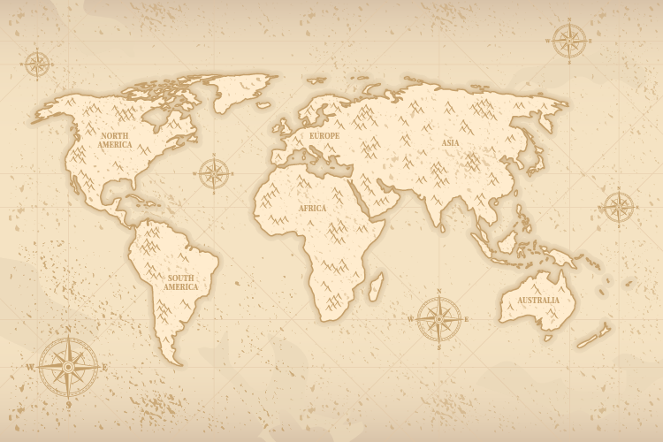 Brown map