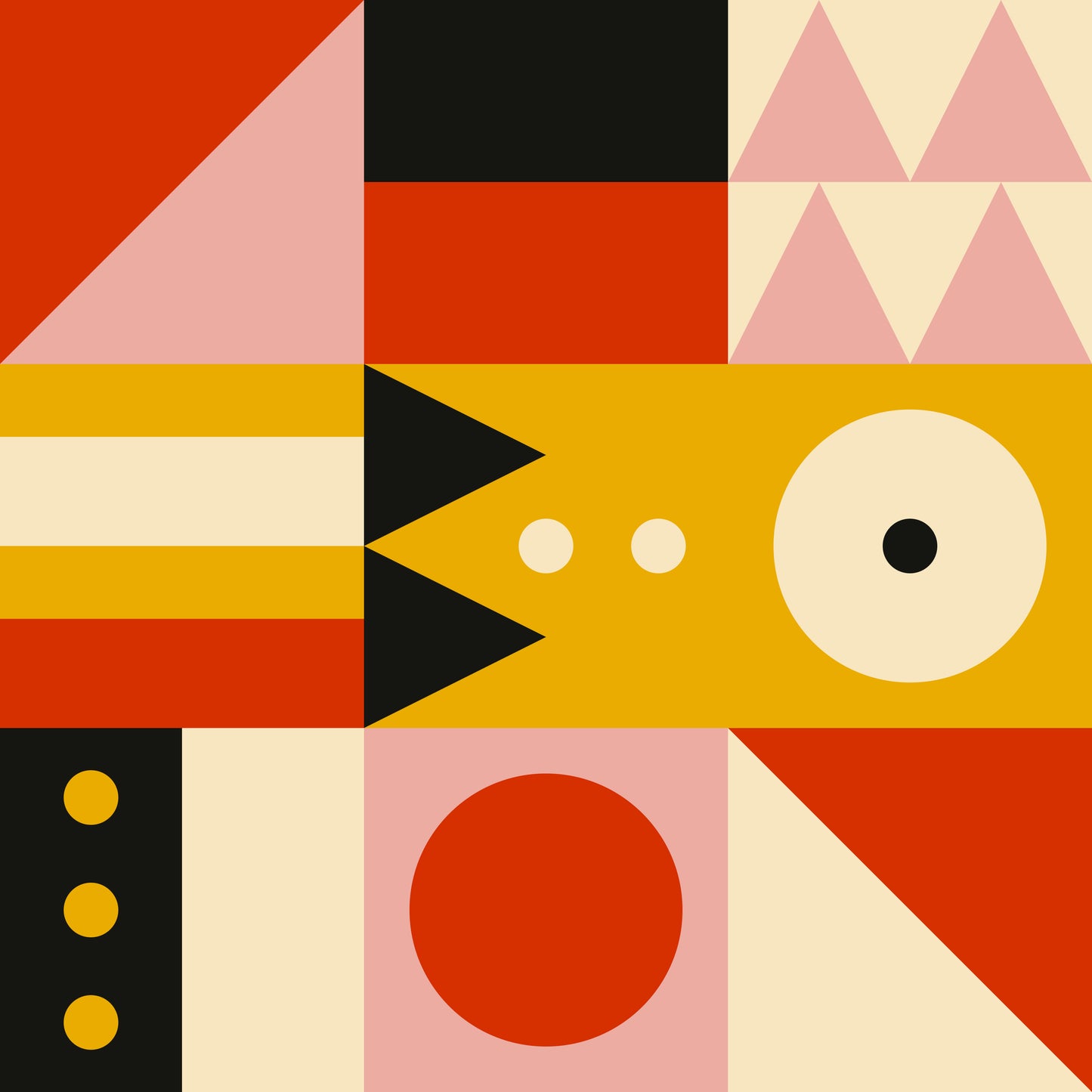 Bauhaus red