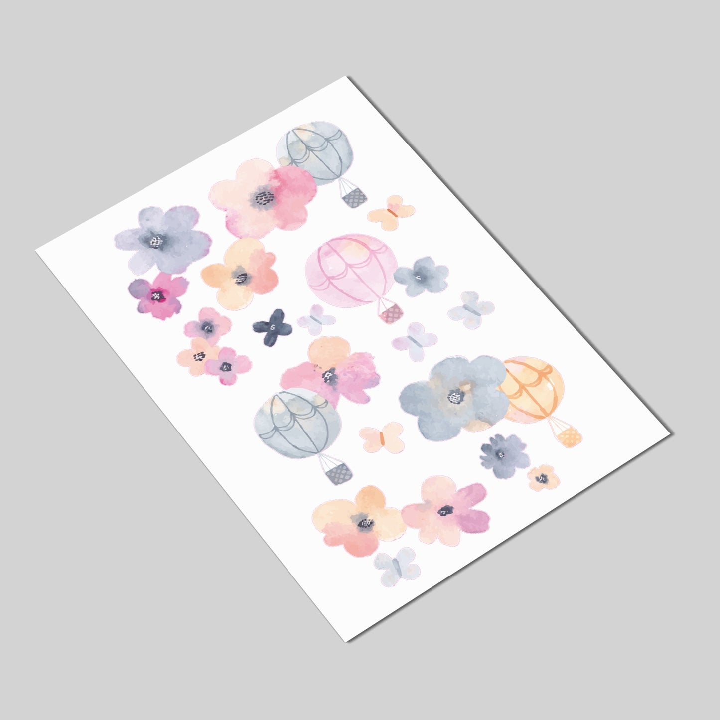 Watercolor flowers