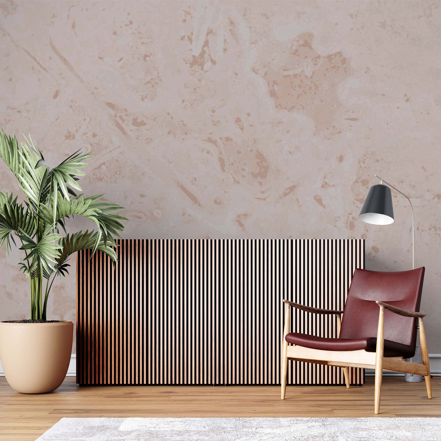 Pink marble