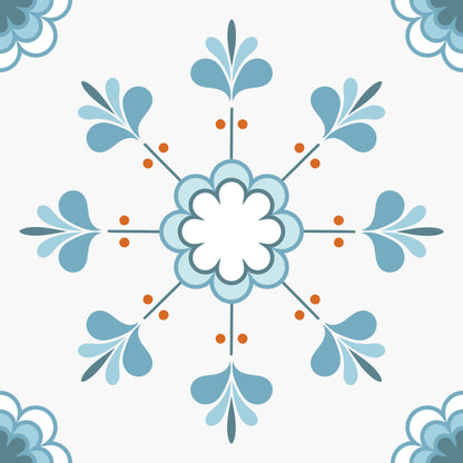 kaleidoscope blue