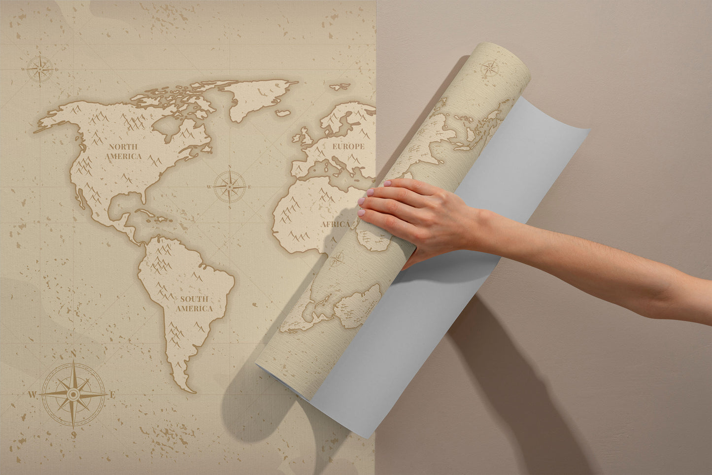 Brown map