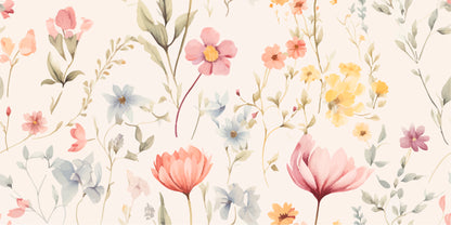 Watercolor flower