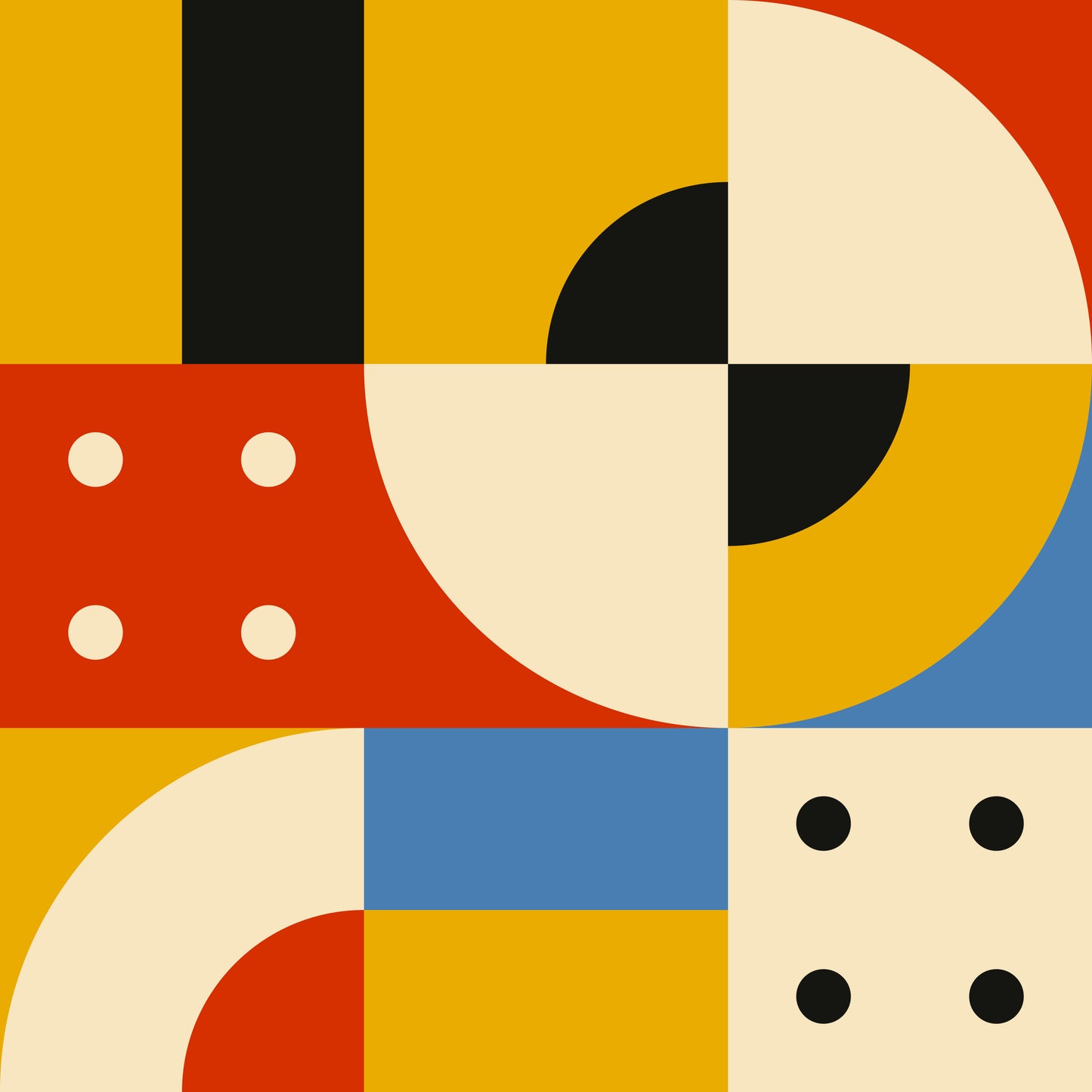 Bauhaus blue