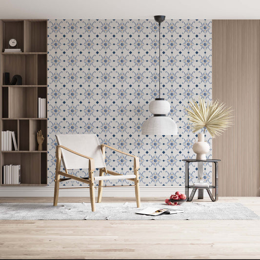 Blue tile