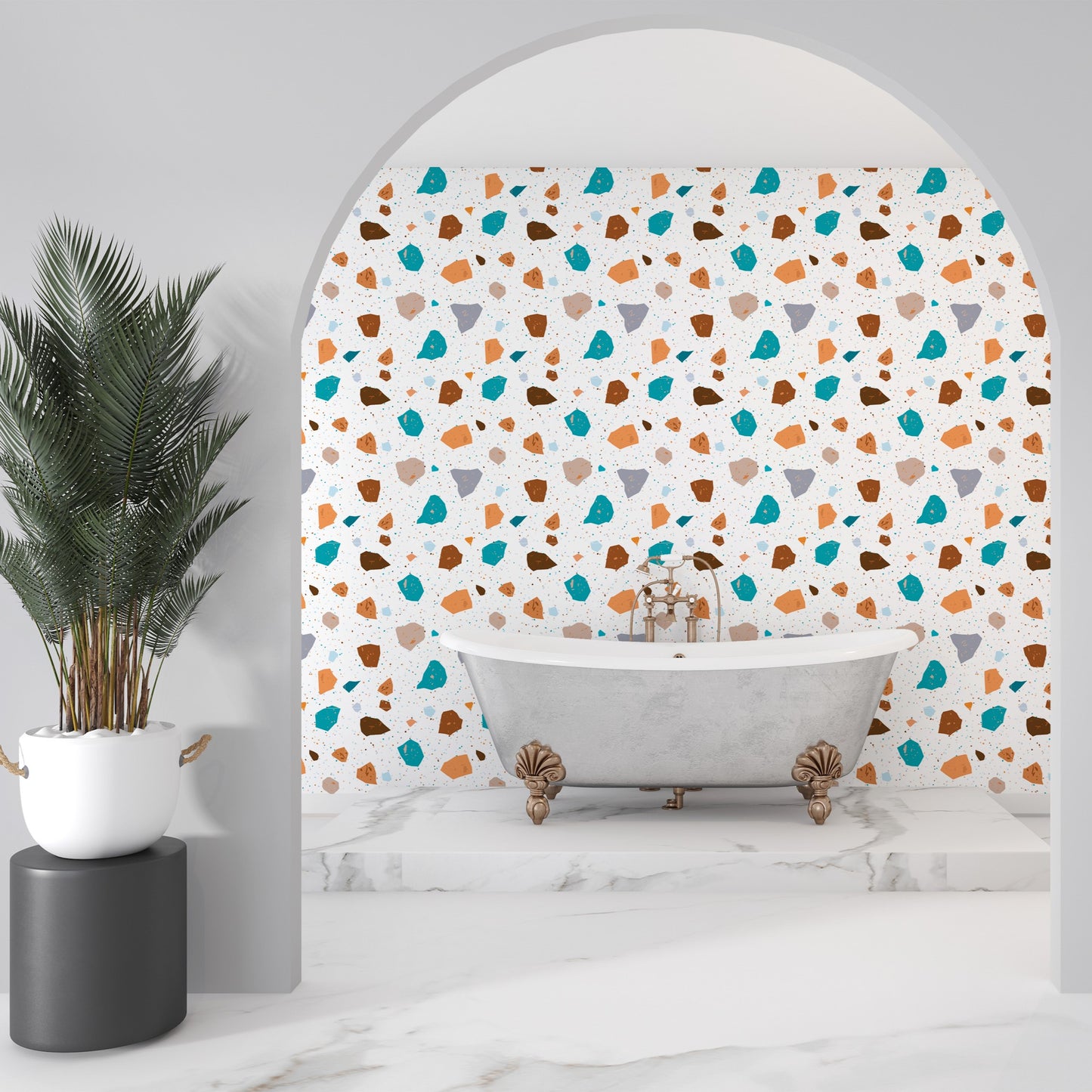 Brown Terrazzo